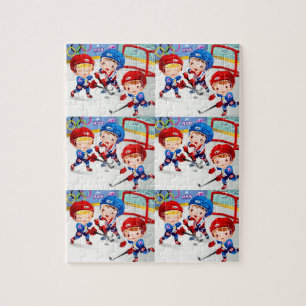 Puzzle Hockey - El mejor juego que puedas nombrar
