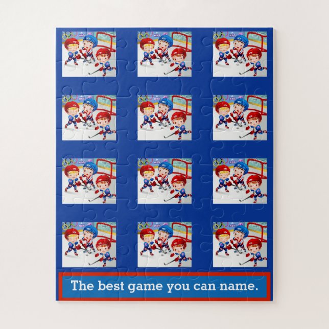 Puzzle Hockey - el mejor juego que usted puede nombrar (Vertical)