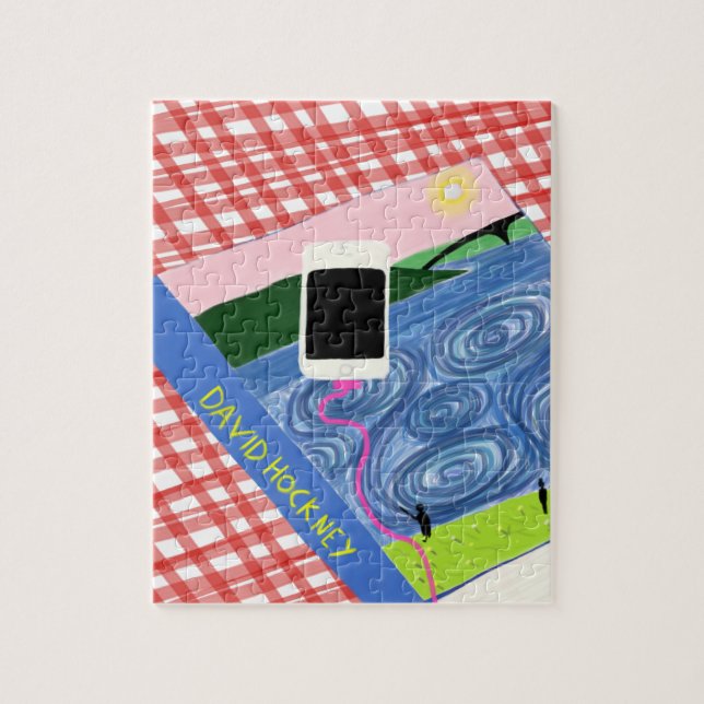 Puzzle Hockney estilo (Vertical)