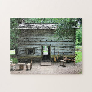 Puzzle Hogar appalache en Mabry Mill, Virginia