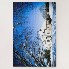 Puzzle Hogar de invierno