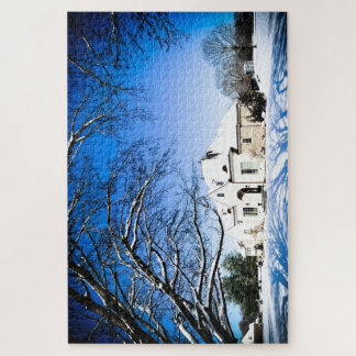 Puzzle Hogar de invierno