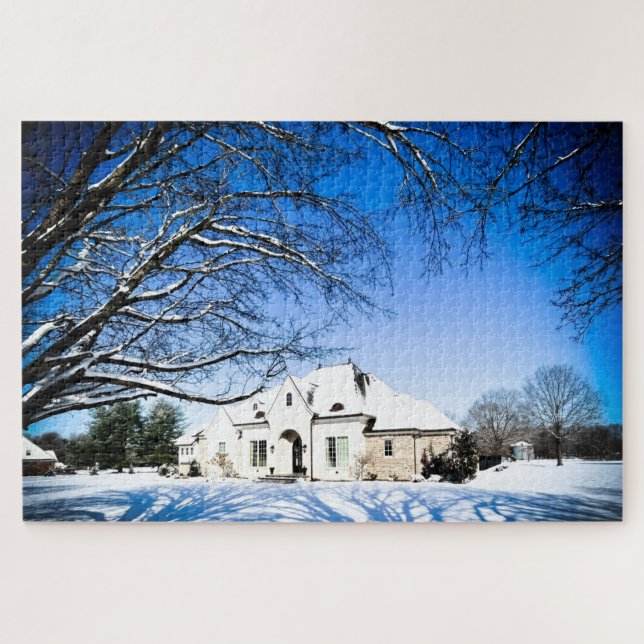 Puzzle Hogar de invierno 2 (Horizontal)