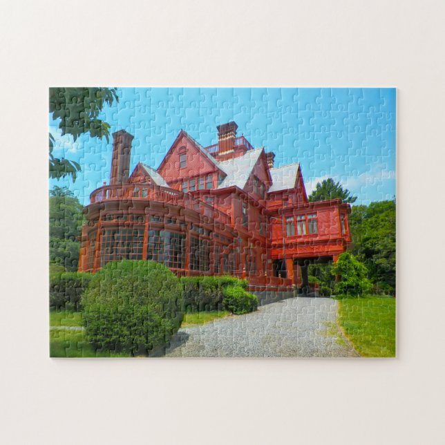 Puzzle Hogar de Thomas Edison Nueva Jersey. (Horizontal)