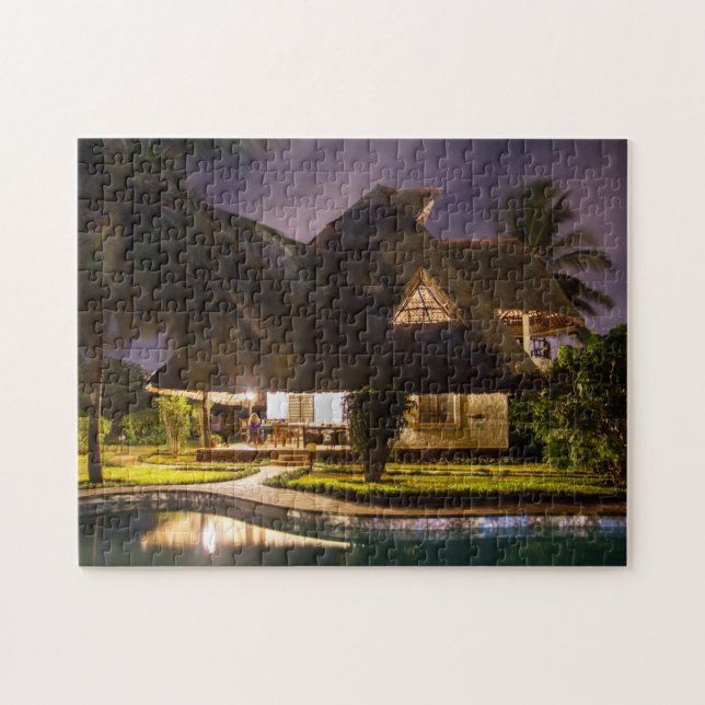 Puzzle Hogar de vacaciones de Kenia (Horizontal)