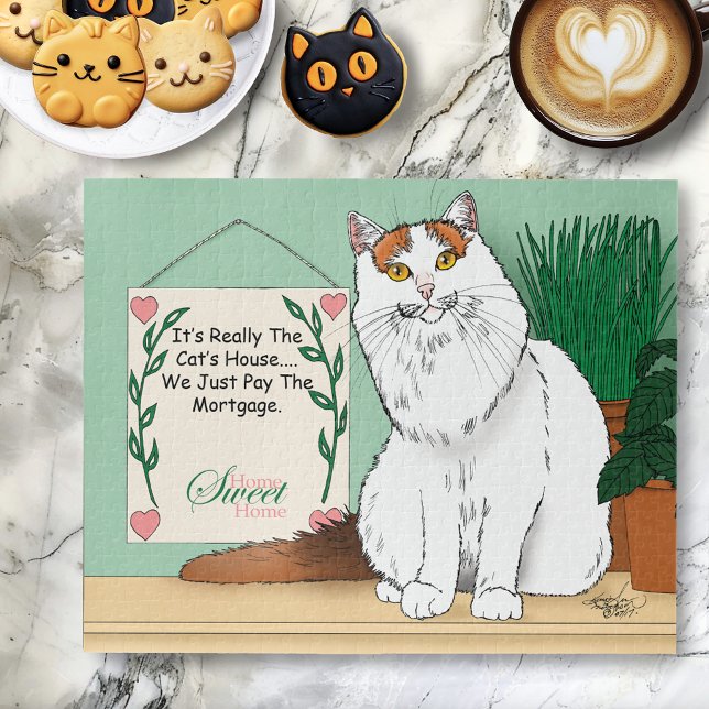 Puzzle Hogar dulce Kitty (Subido por el creador)