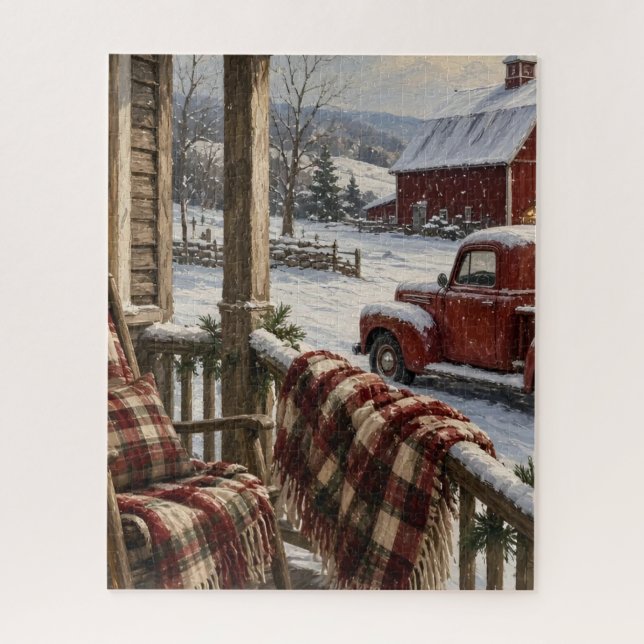 Puzzle Hogar para las fiestas (Vertical)