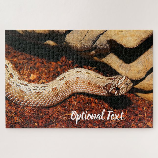 Puzzle Hognose Mascota Snake (Horizontal)