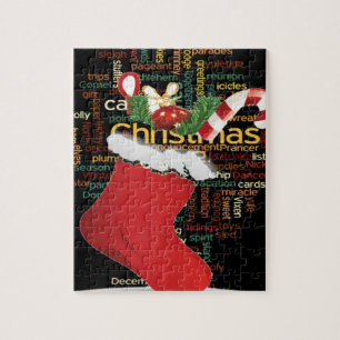 Puzzle HoHoHo! Merry Christmas GIFTS and a Happy New Year