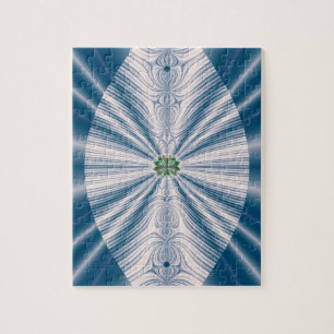 Puzzle Hoja Azul