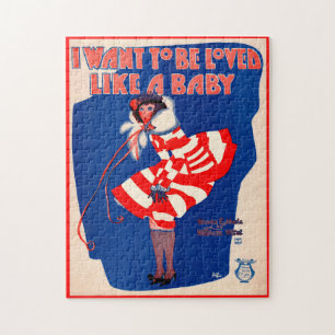 Puzzle Hoja de canciones de los años 1920 que quiero ser 