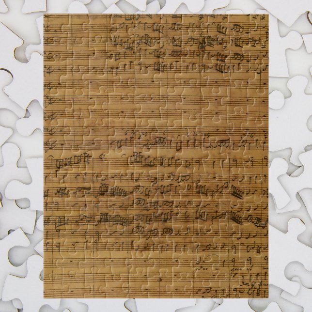 Puzzle Hoja de época de Johann Sebastian Bach (Subido por el creador)