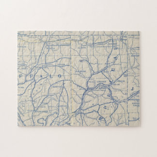 Puzzle Hoja de ruta para bicicletas de Wisconsin 6