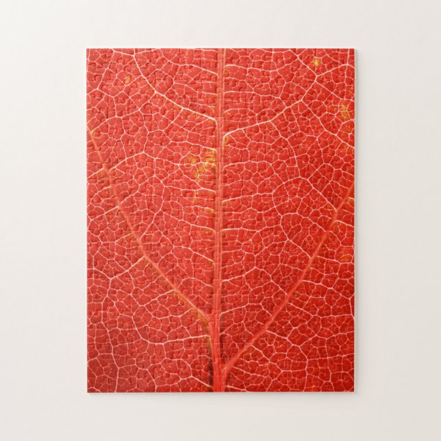 Puzzle Hoja otoñal (Vertical)
