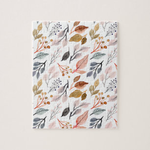 Puzzle hojas de árbol