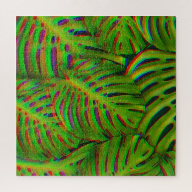 Puzzle Hojas de arco iris (Vertical)