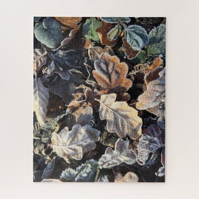 Puzzle Hojas de escarcha (Vertical)