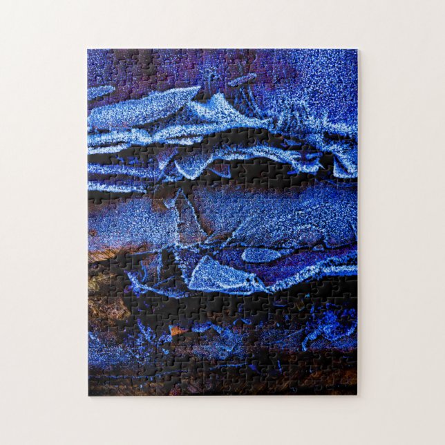 Puzzle Hojas del suelo laminado 3 (Vertical)