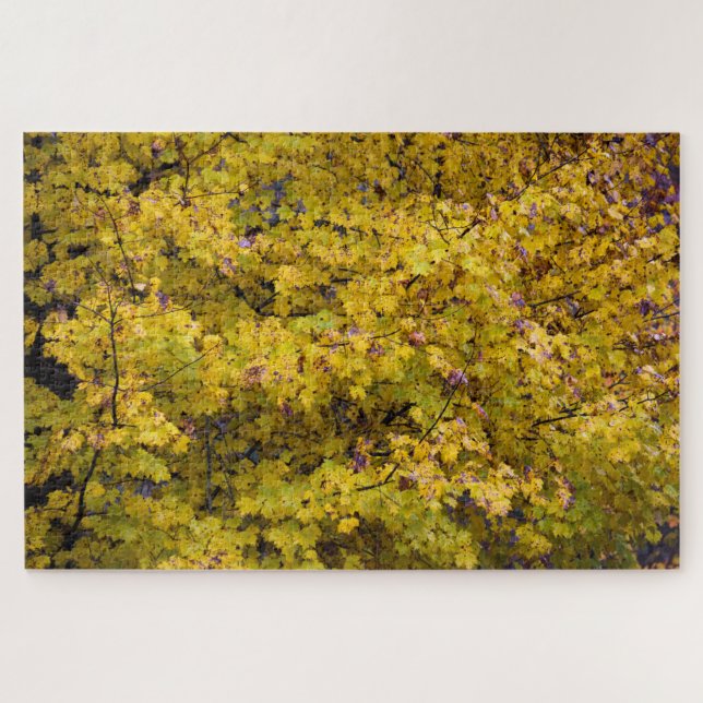 Puzzle Hojas doradas de otoño - 20x30 pulgadas (Horizontal)