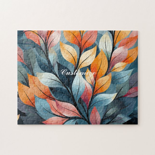 Puzzle Hojas multicolores Thunder_Cove (Horizontal)