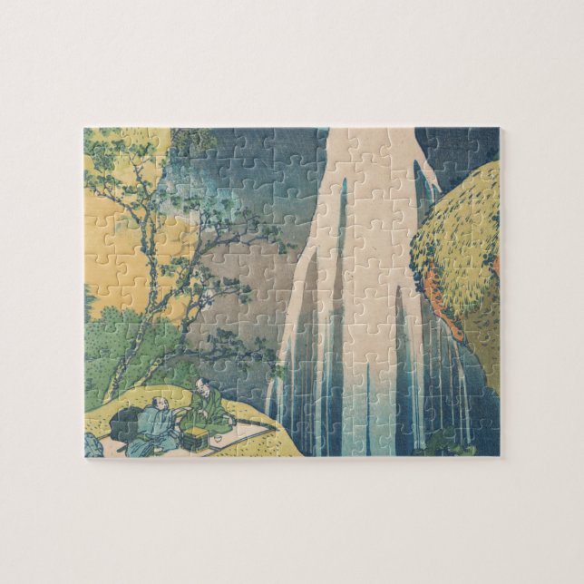 Puzzle Hokusai Amida cae cascada (Horizontal)