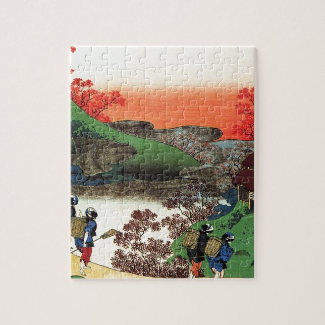 Puzzle Hokusai - arte japonés - Japón (Vertical)