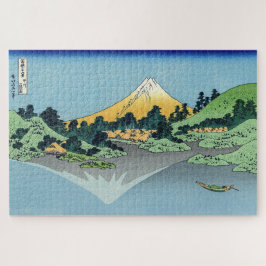 Puzzle Hokusai - El Monte Fuji reflexiona en el lago Kawa