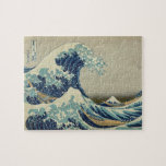 Puzzle Hokusai: Gran onda de Kanagawa<br><div class="desc">La gran onda de Kanagawa Katsushika Hokusai Katsushika Hokusai era artista,  pintor del ukiyo-e y printmaker japoneses del período de Edo</div>