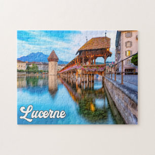 Puzzle Hola desde Lucerne, Suiza