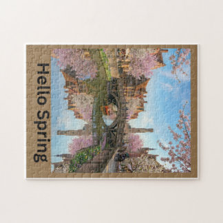 Puzzle Hola Primavera