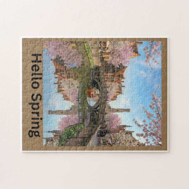 Puzzle Hola Primavera (Horizontal)