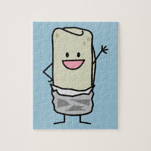 Puzzle Hola que agita del Burrito feliz