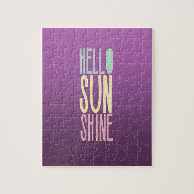 Puzzle Hola Sunshine (Vertical)