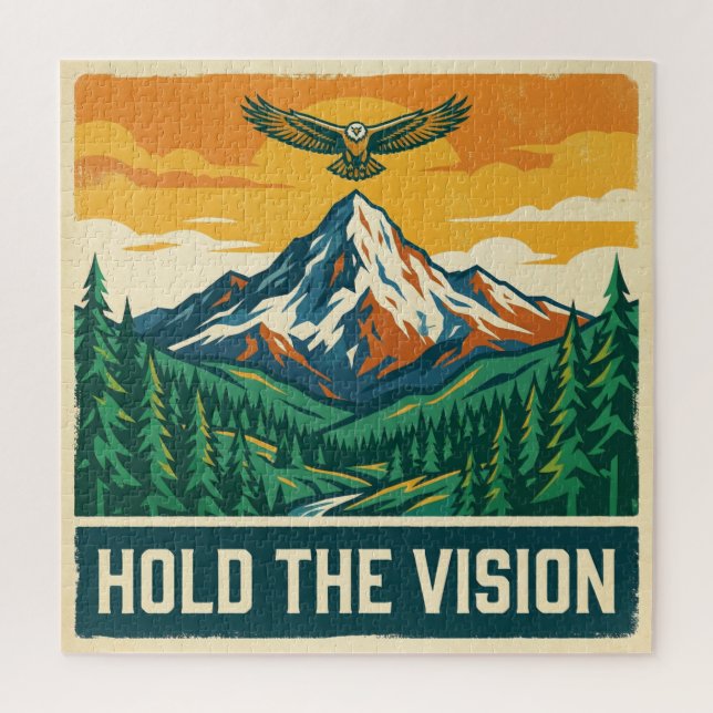 Puzzle Hold The Vision (Vertical)