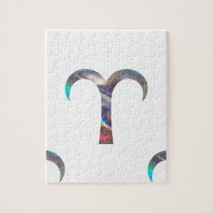 Puzzle holograma Aries