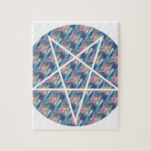 Puzzle holograma pentagrama