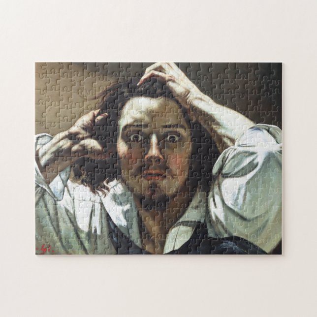 Puzzle Hombre desesperado por Gustave Courbet (Horizontal)