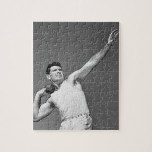 Puzzle Hombre que lanza Shotput