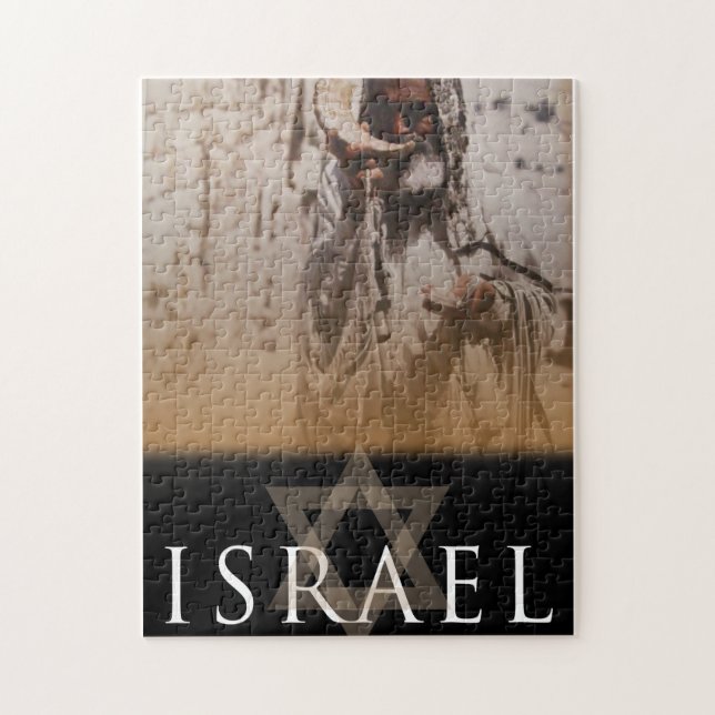 Puzzle Hombre Rompecabezas-Santo judío de Israel en (Vertical)