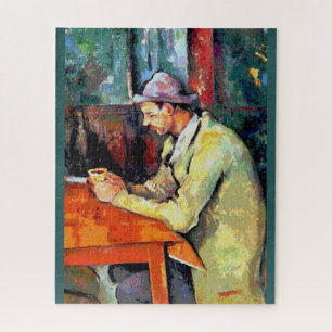 Puzzle Hombre tomando café,