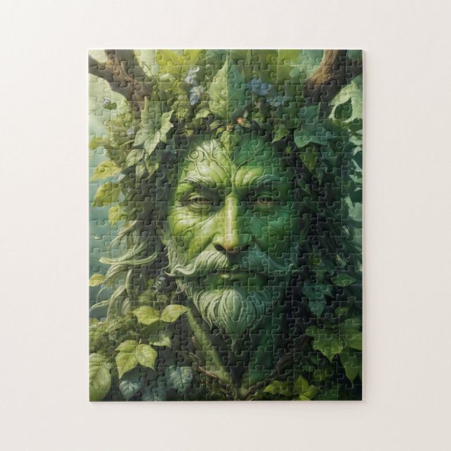Puzzle Hombre verde (Vertical)
