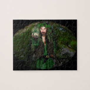 Puzzle Hombre verde Triskel