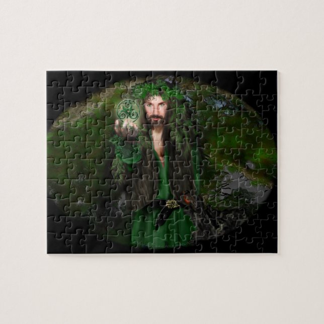 Puzzle Hombre verde Triskel (Horizontal)