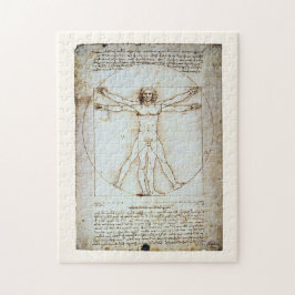 Puzzle Hombre vitruviano, Leonardo da Vinci, alrededor de
