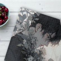 Hombre y flores misteriosos