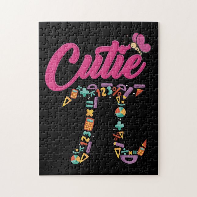 Puzzle Hombres De Día Pi Niños Math Math Gift Mathemer (Vertical)