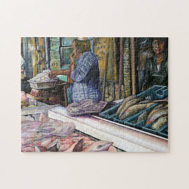 Puzzle Hombres del Desierto, Regalos del Mar, Jerusalén (Horizontal)
