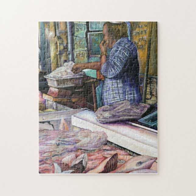 Puzzle Hombres del Desierto, Regalos del Mar, Jerusalén (Vertical)