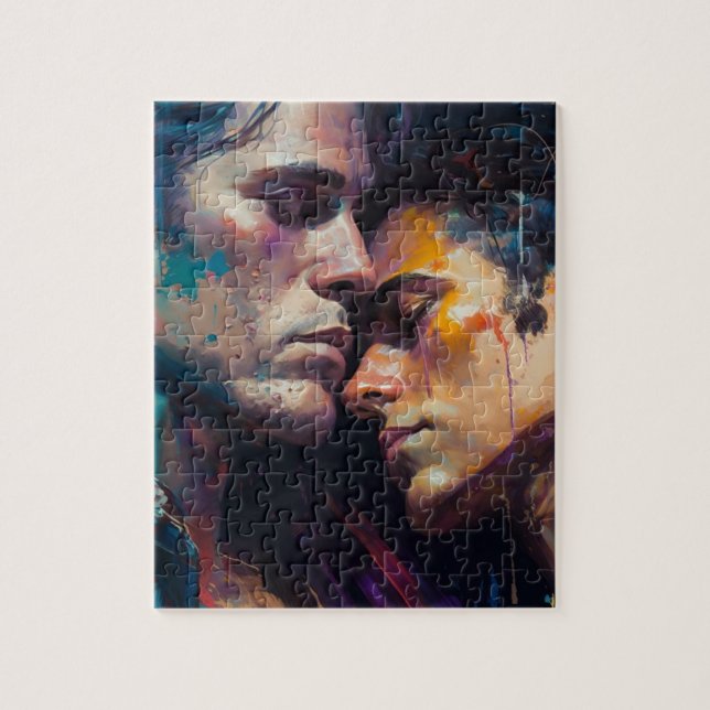 Puzzle Hombres enamorados (Vertical)
