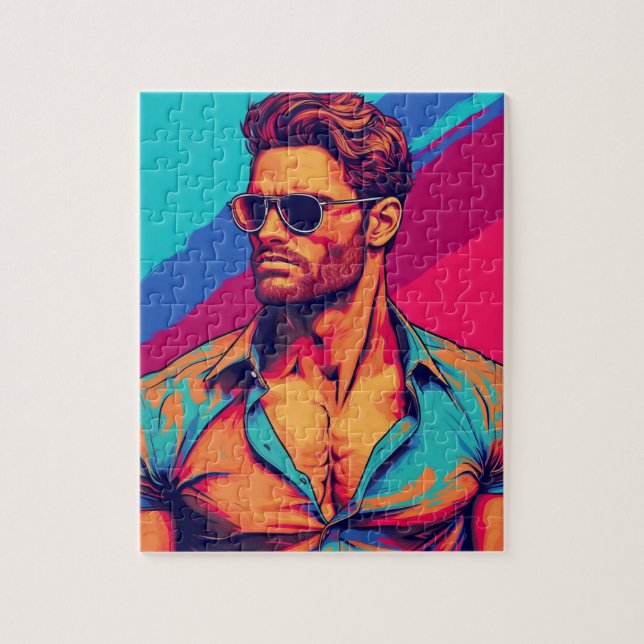 Puzzle Hombres guapos (Vertical)